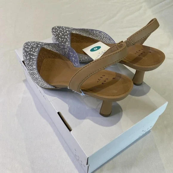 NEW A New Day Women's Isabel Embellished Slingback Heels - Size 8 - Picture 5 of 12